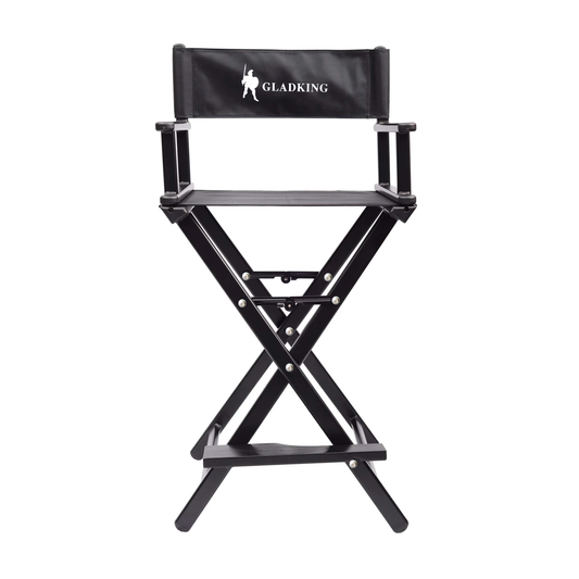 Makeup Chair Black 560X430X1090Mm