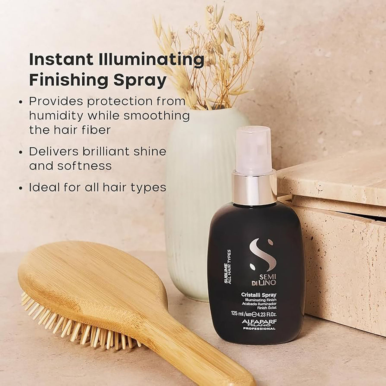Alfaparf Milano Semi Di Lino Sublime Cristalli Spray 125ML