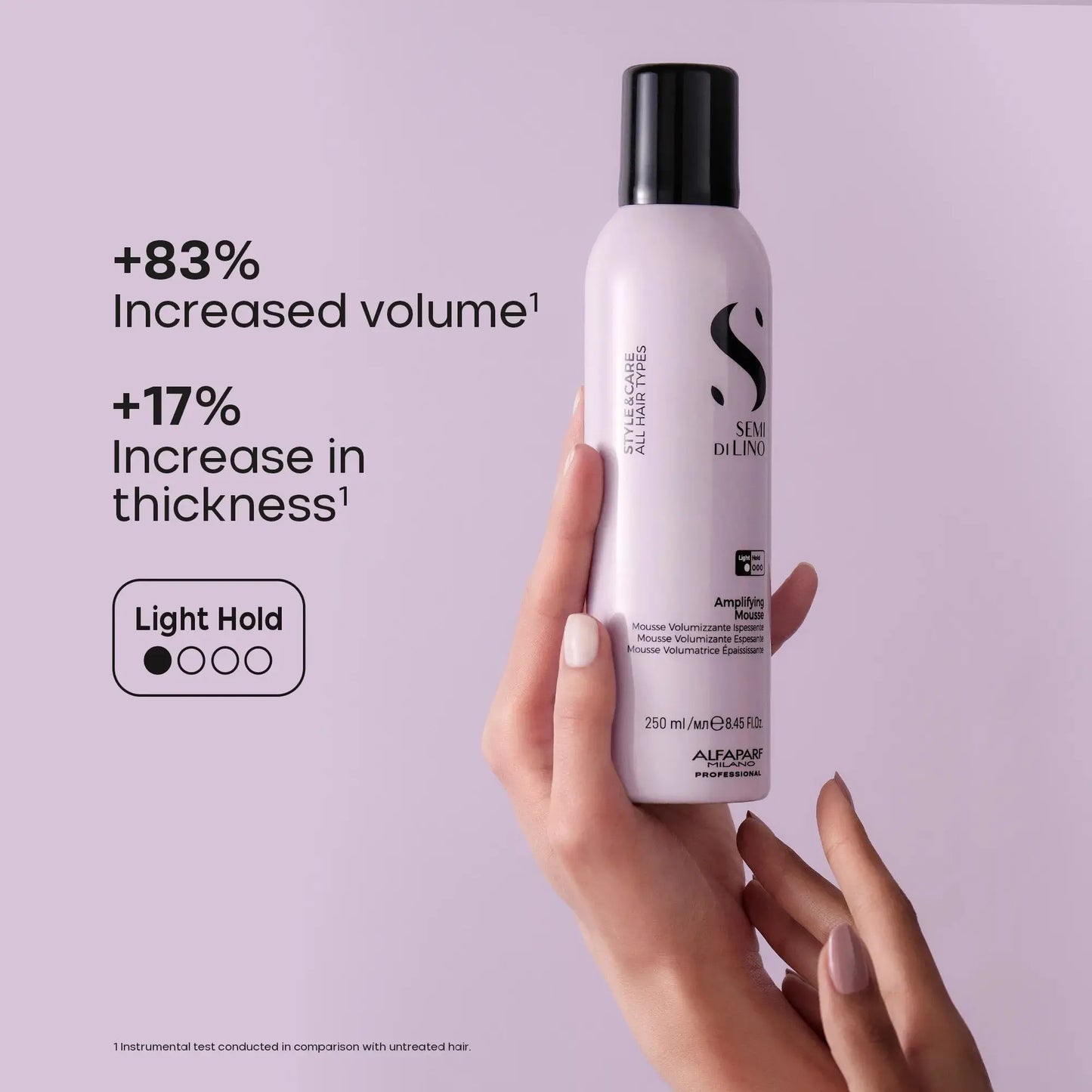 Semi Di Lino Style And Care Amplifying Mousse 250ml
