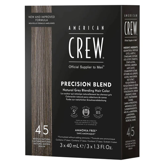 AMERICAN CREW PRECISION BLEND MEDIUM NATURAL 4-5 40ML