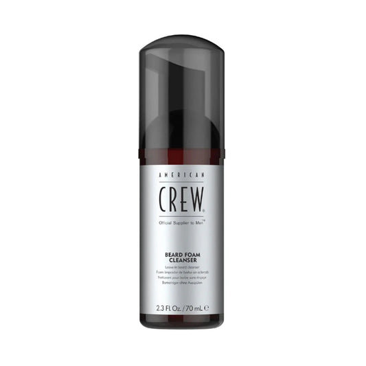 American Crew Beard Foam Cleanser 70ml canister with sleek design