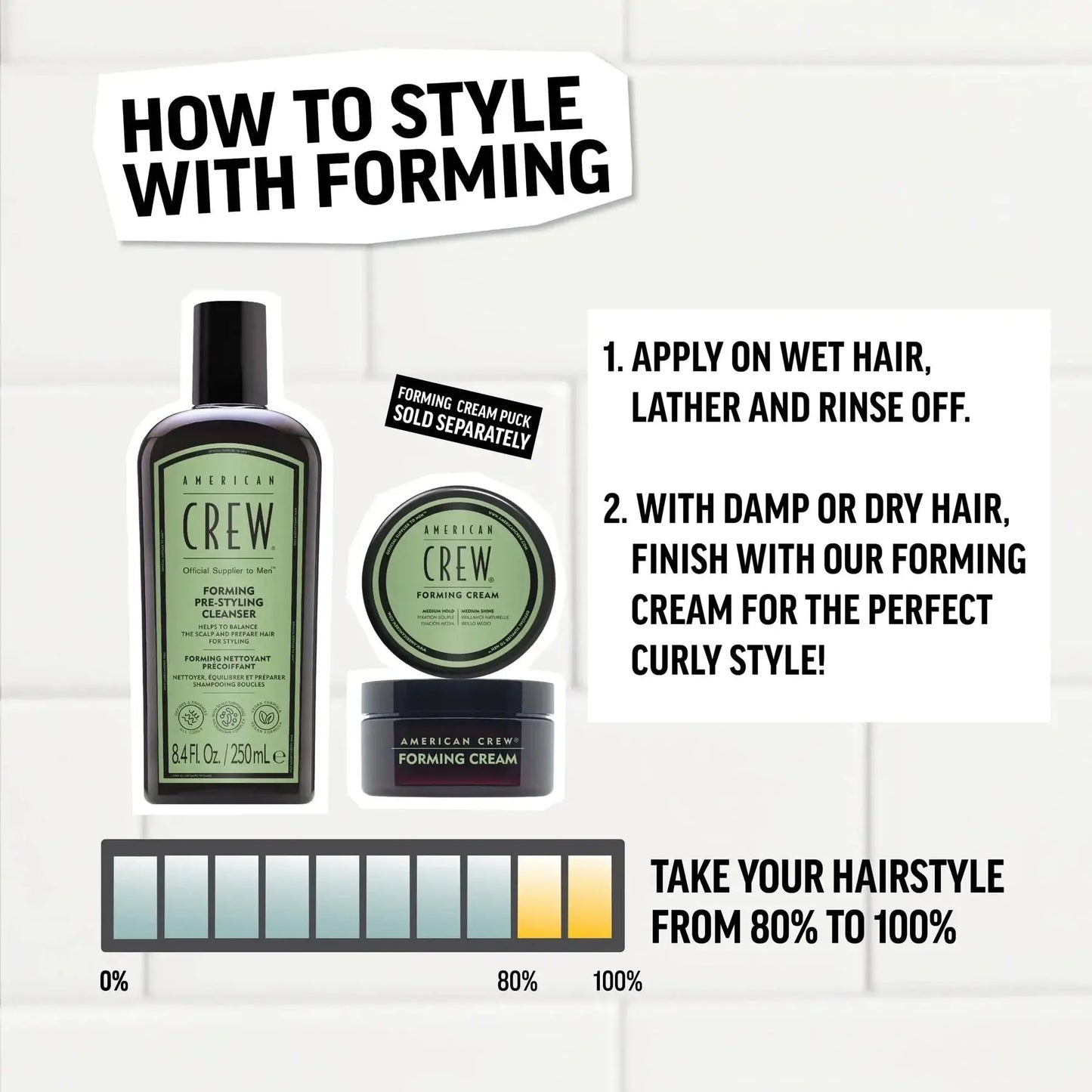 American Crew Forming Pre Styling Cleanser 250ML