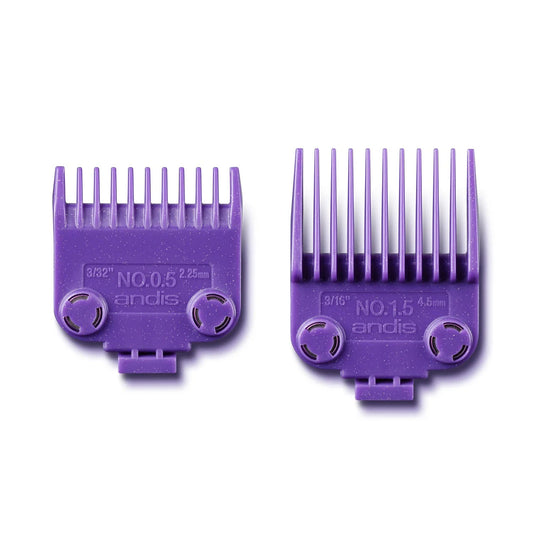 Andis Magnet Comb Set For Master Cordless 2Pce Set (# 1/2, 1 1/2)