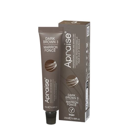 Apraise Eyelash And Eyebrow Tint 3 Dark Brown 20ml