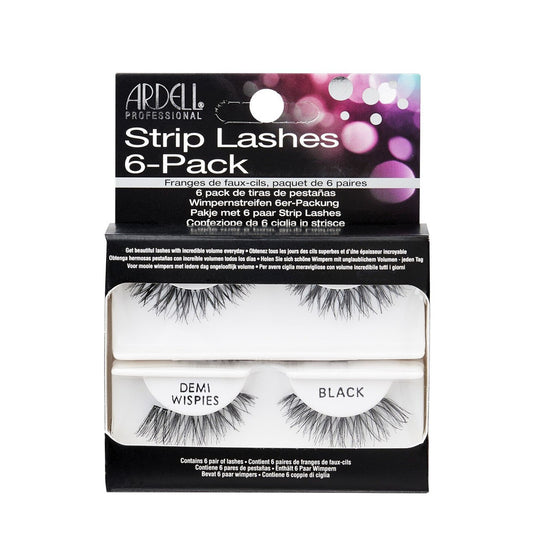 Ardell 6Pk Demi Wispies Black