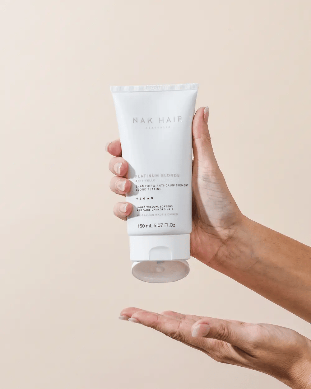 Nak Hair Platinum Blonde Anti-Yellow Treatment 1L