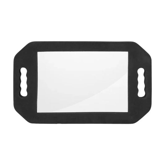 Foam Mirror Rectangle Black