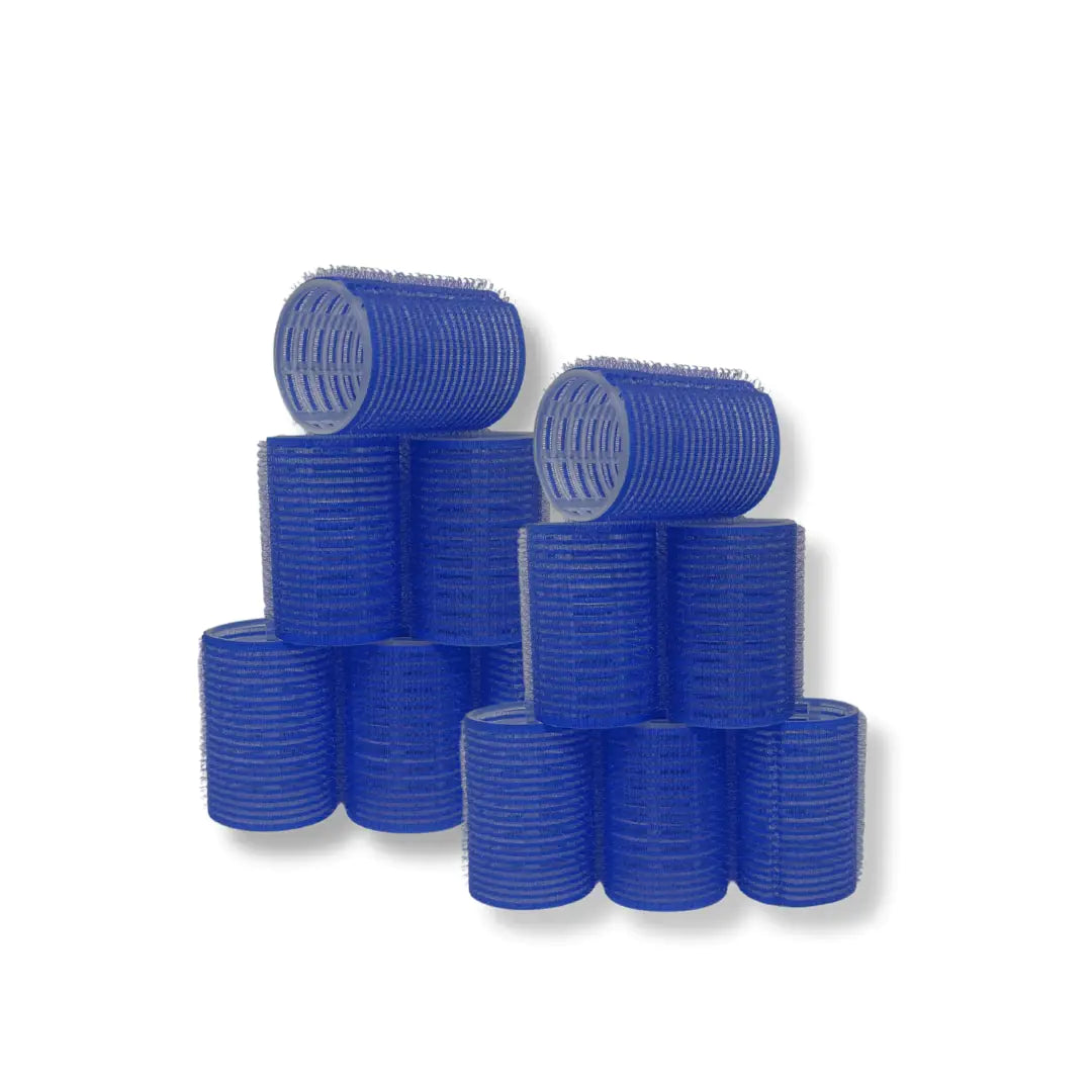 Velcro Rollers 40 x 63mm 12pk Assorted Colours