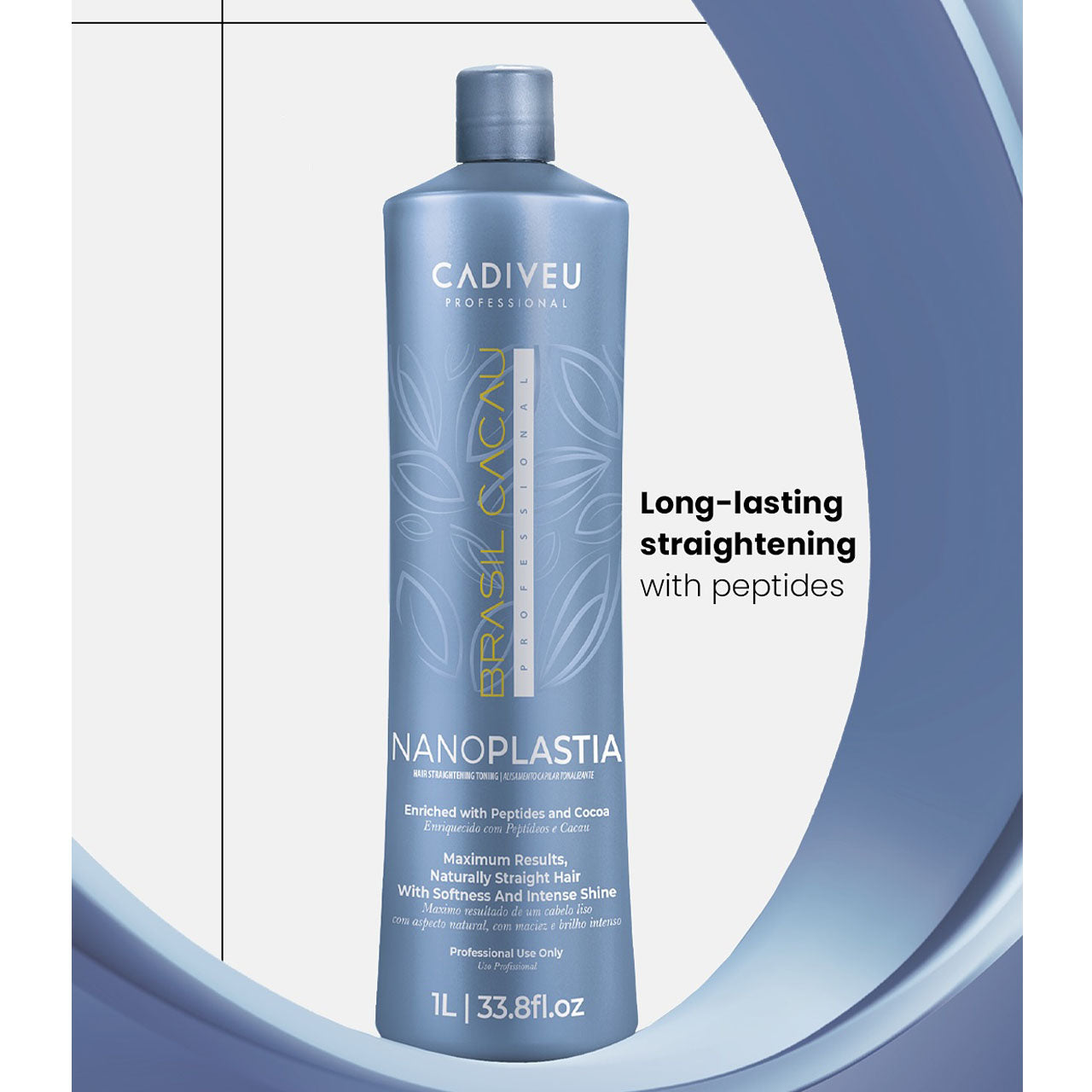 Brasil Cacau Nano PLASTIA Hair Treatment 110ML Includes Shine Serum 65ML