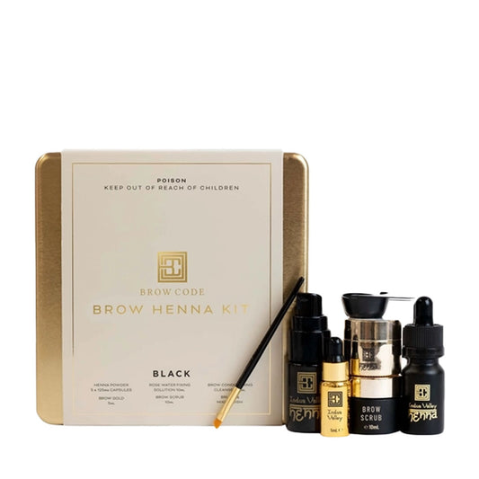 Brow Code Black Henna Kit