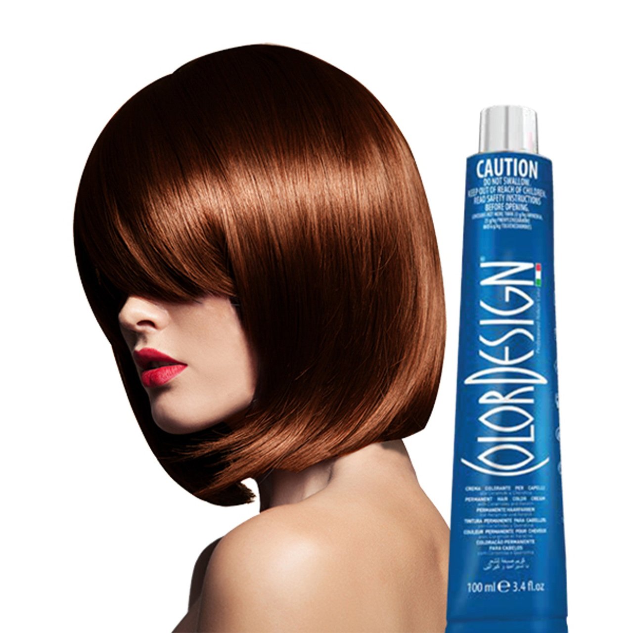 COLORDESIGN 7.34 - GOLD COPPER BLOND 100G