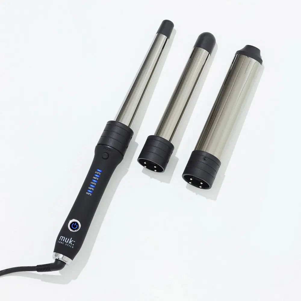 Muk Curl Stick Black 3 Barrels