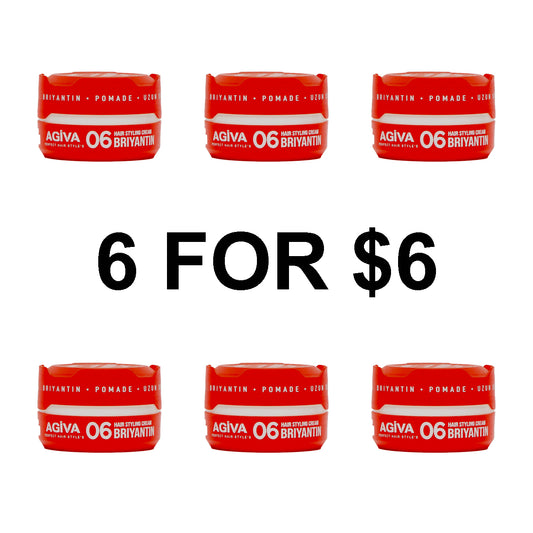 🔥 FLASH SALE: Get 6 Agiva Briyantin Pomades for Just $6 Each!