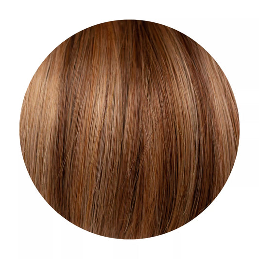 Seamless1 Caramel Blend Clip-in Human Hair in 1 piece 21-22 inches / 53.5-56 cm - 110 grams