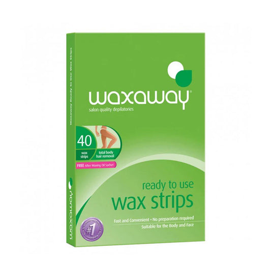Waxway Ready To Use Body Strips 40Pk