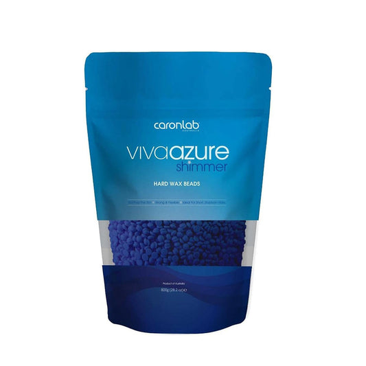 Caronlab Viva Azure Shimmer Hard Wax Beads 800G