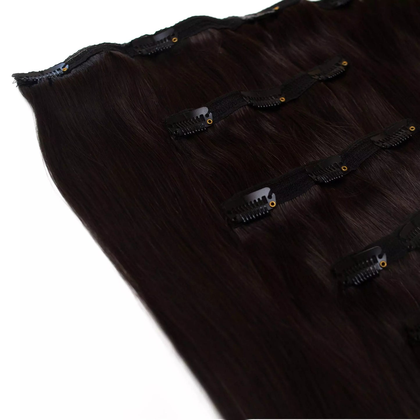 Seamless1 Caviar Clip-inHuman Hair in 5 piece 21.5 Inches