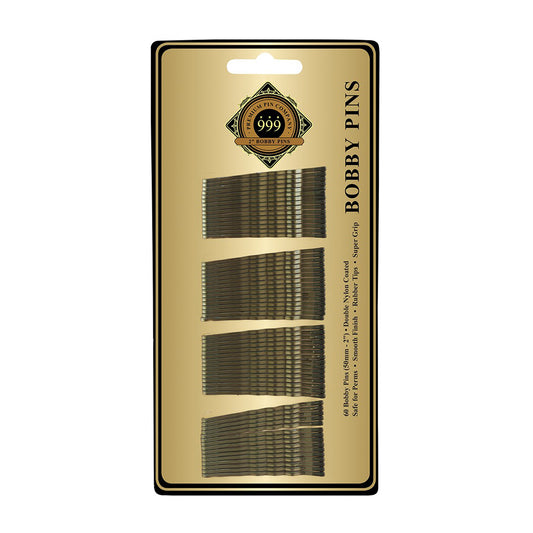 Close-up of 555 SMALL BOBBY PIN 1.5'' BRONZE