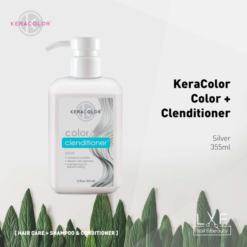 KeraColor Color + Clenditioner Silver 355ml