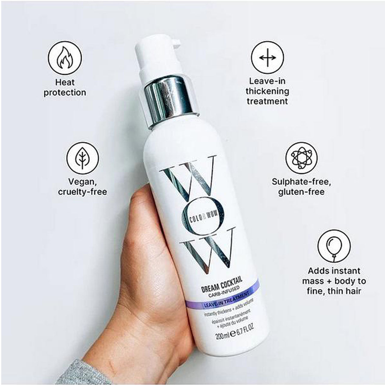Color Wow Dream Cocktail Carb Treatment Volume 200ML