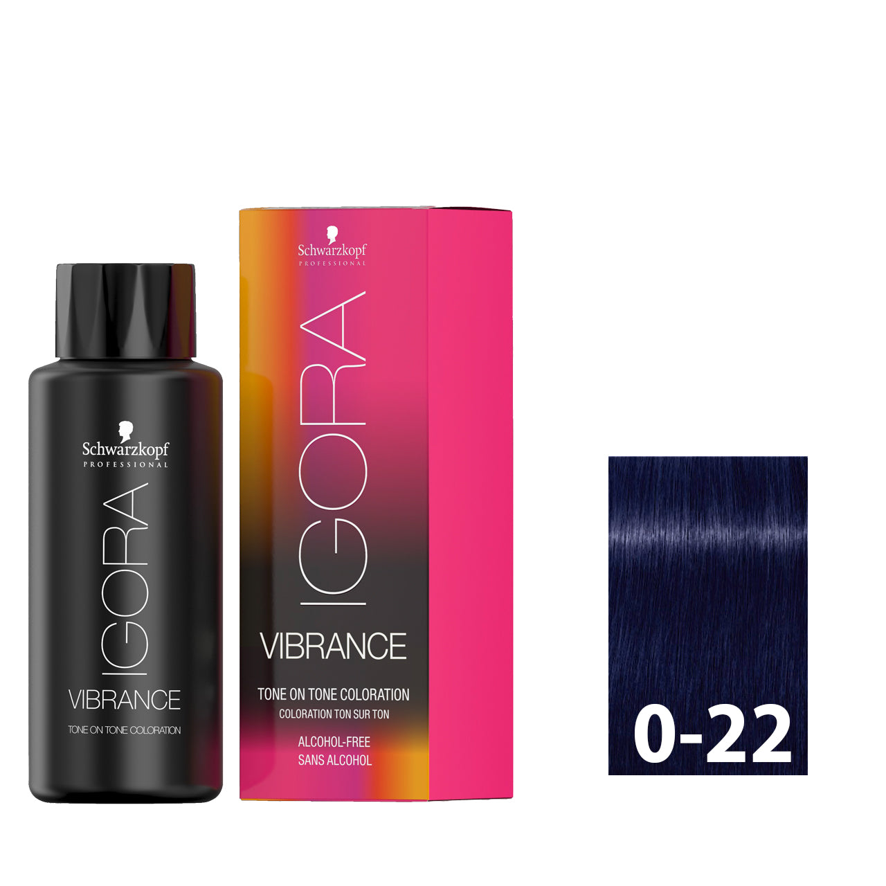  Cool intense pearl hair after using SCHWARZKOPF IGORA VIBRANCE 0-22