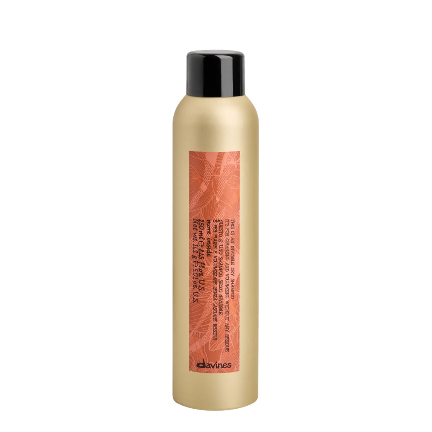 Davines More Inside Invisible Dry Shampoo 250ml