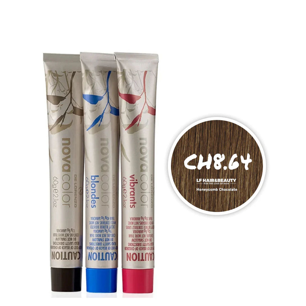 De Lorenzo Novacolor CH8.64 Honeycomb Chocolate 60ml