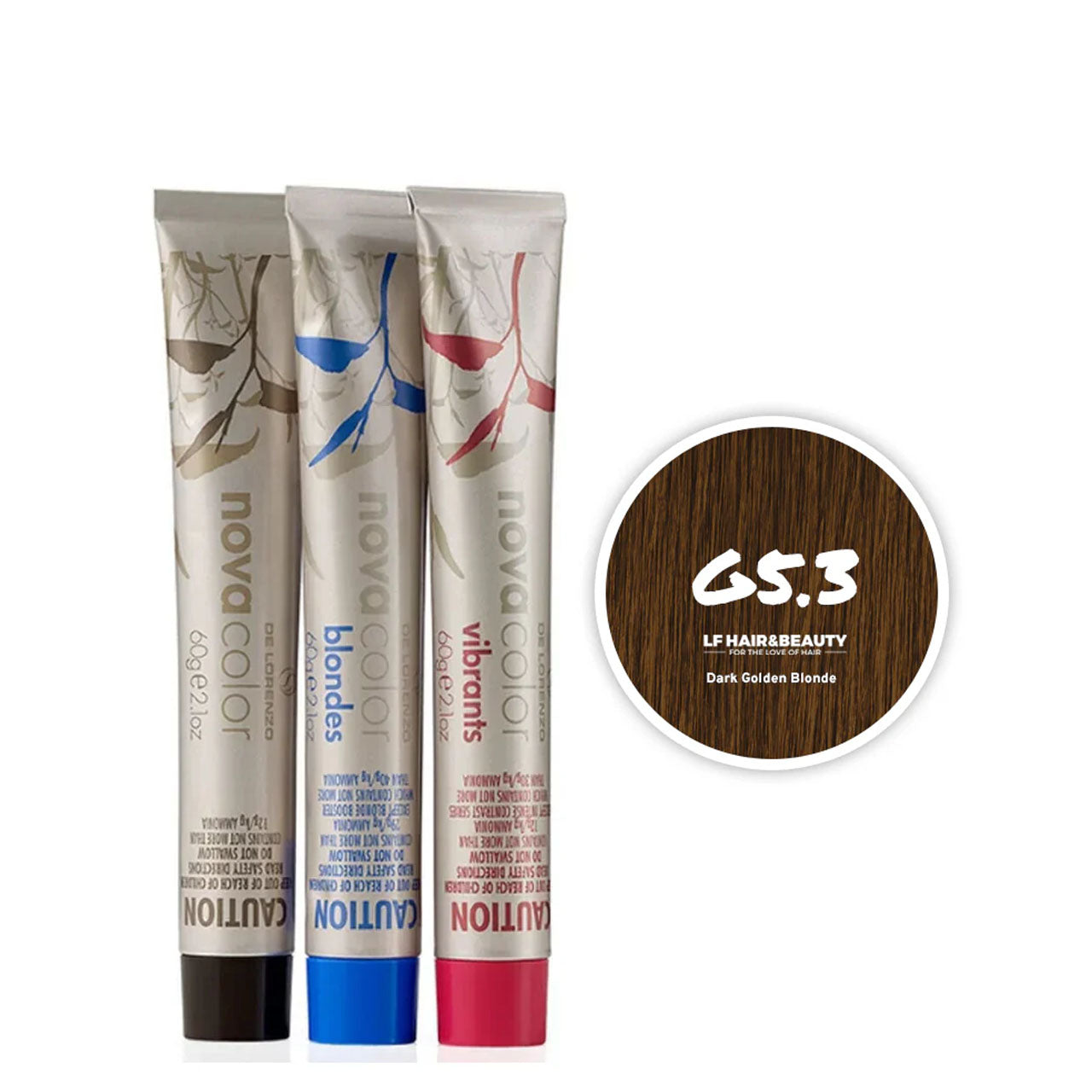 De Lorenzo Novacolor G5 Dark Golden Blonde 60G