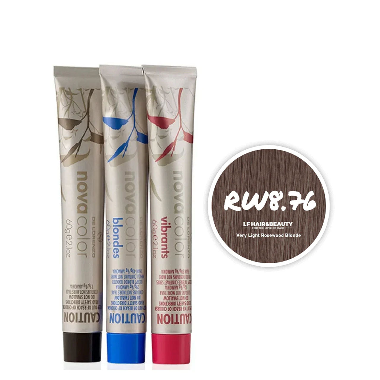 De Lorenzo Novacolor RW8 Extra Light Rosewood Blonde 60G