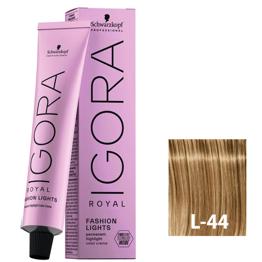 Deep purple hair after using SCHWARZKOPF IGORA ROYAL FASHION L-44