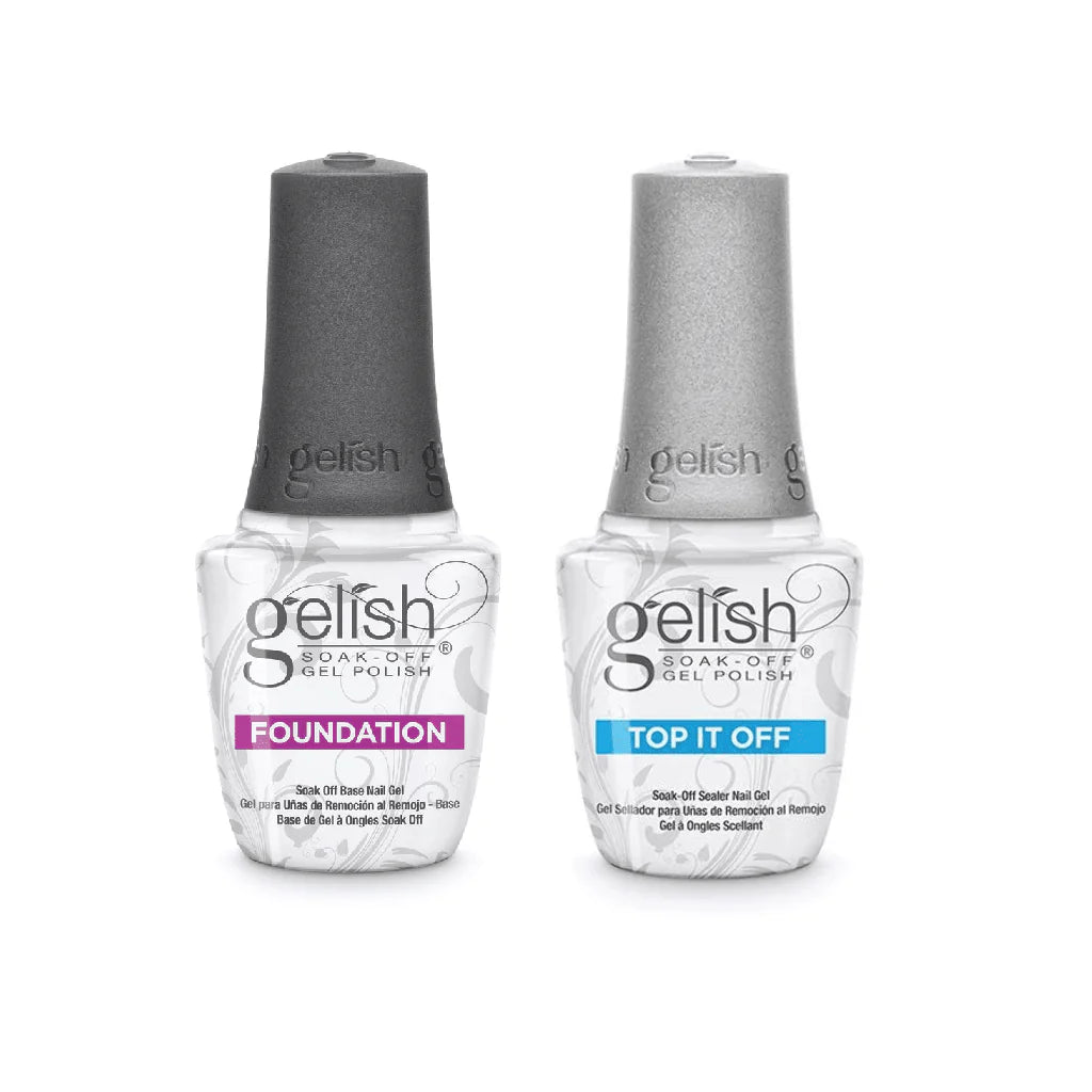 Gelish Duo Top It + Foundation