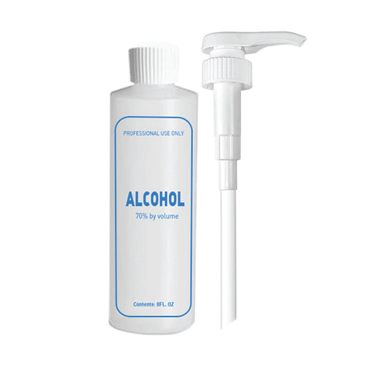 Empty Bottle with Lid and Pump 240ML