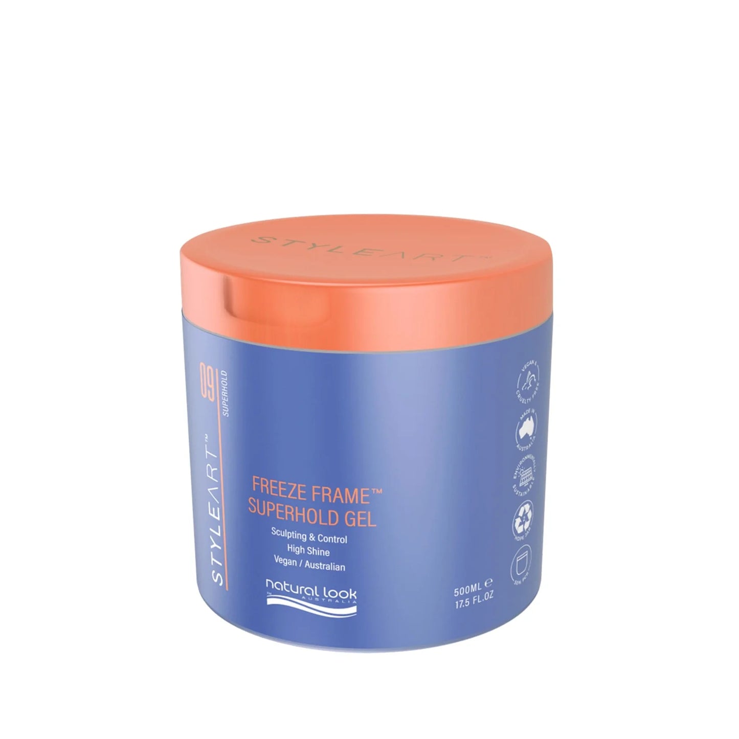 Natural Look Atv Freeze Frame Superhold Gel 500G