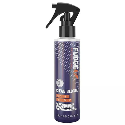 Fudge Clean Blonde Violet Tri-Blo Dry Spray 150ML
