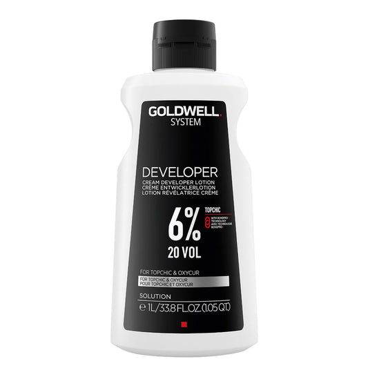 Goldwell Topchic Creme Developer Lotion 6% 20Vol 1 Litre