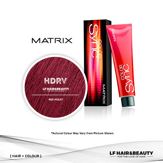 Matrix Color Sync Demi-Permanent Color HD-RV High-Definition Red Violet - 60ml