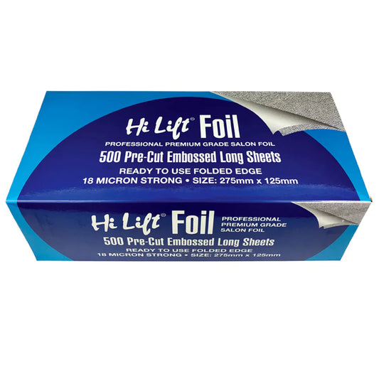 Hi Lift Foil 500 Pre Cut Embossed Long Sheets 275Mm X 125Mm