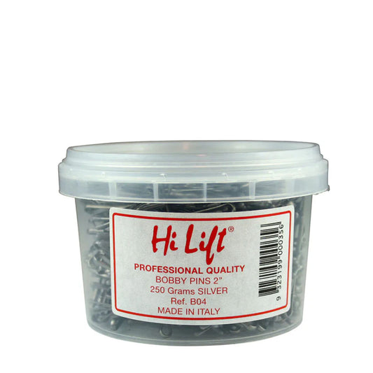 Hi Lift Bobby Pins Silver 250G