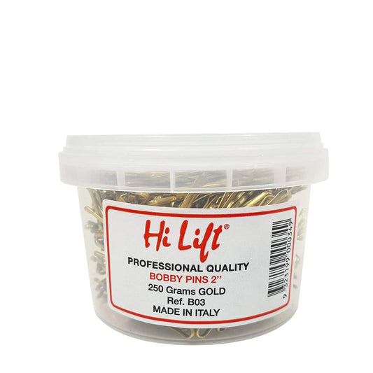 Hi Lift Bobby Pins Gold 250G