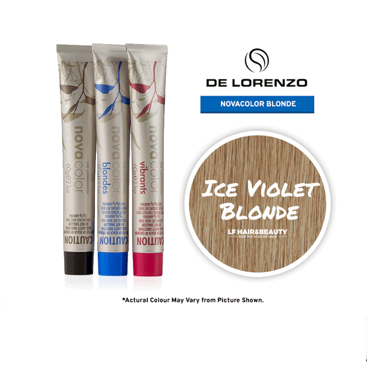 De Lorenzo NovaColor Permanent Colour Ice Violet Blonde 60g