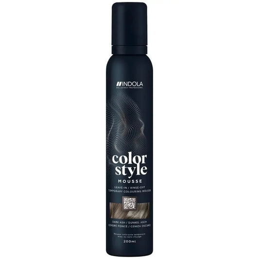 Indola Color Style Mousse Dark Ash 200ML