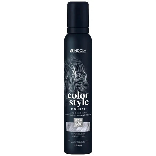 Indola Color Style Mousse Silver  200ML