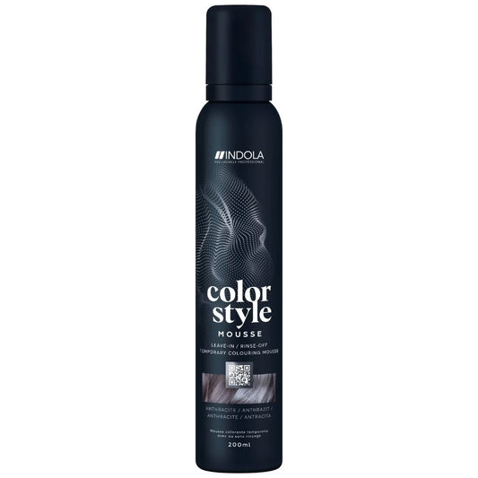 Indola Color Style Mousse Anthracite 200ML