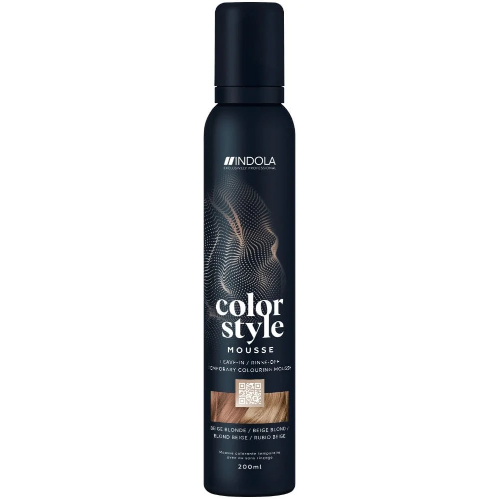 Indola Color Style Mousse Beige Blonde 200ML