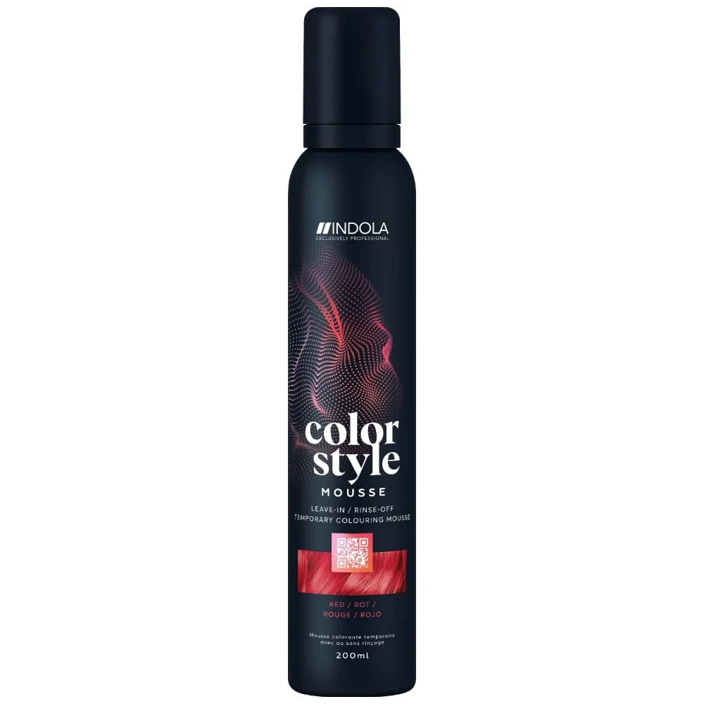 Indola Color Style Mousse Red 200ML