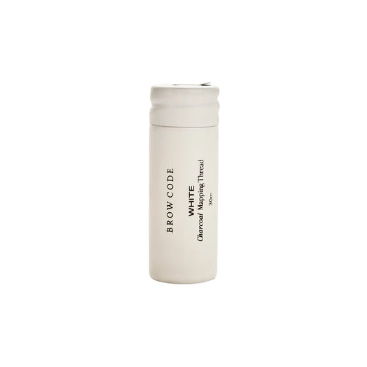 Brow Code White Charcoal Mapping Thread 30m