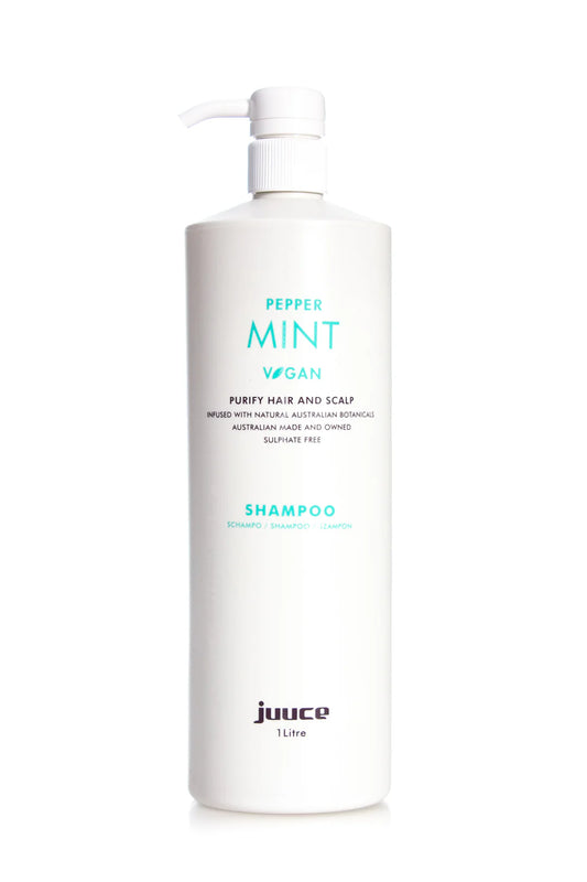 1Ltr Juuce Peppermint Shampoo