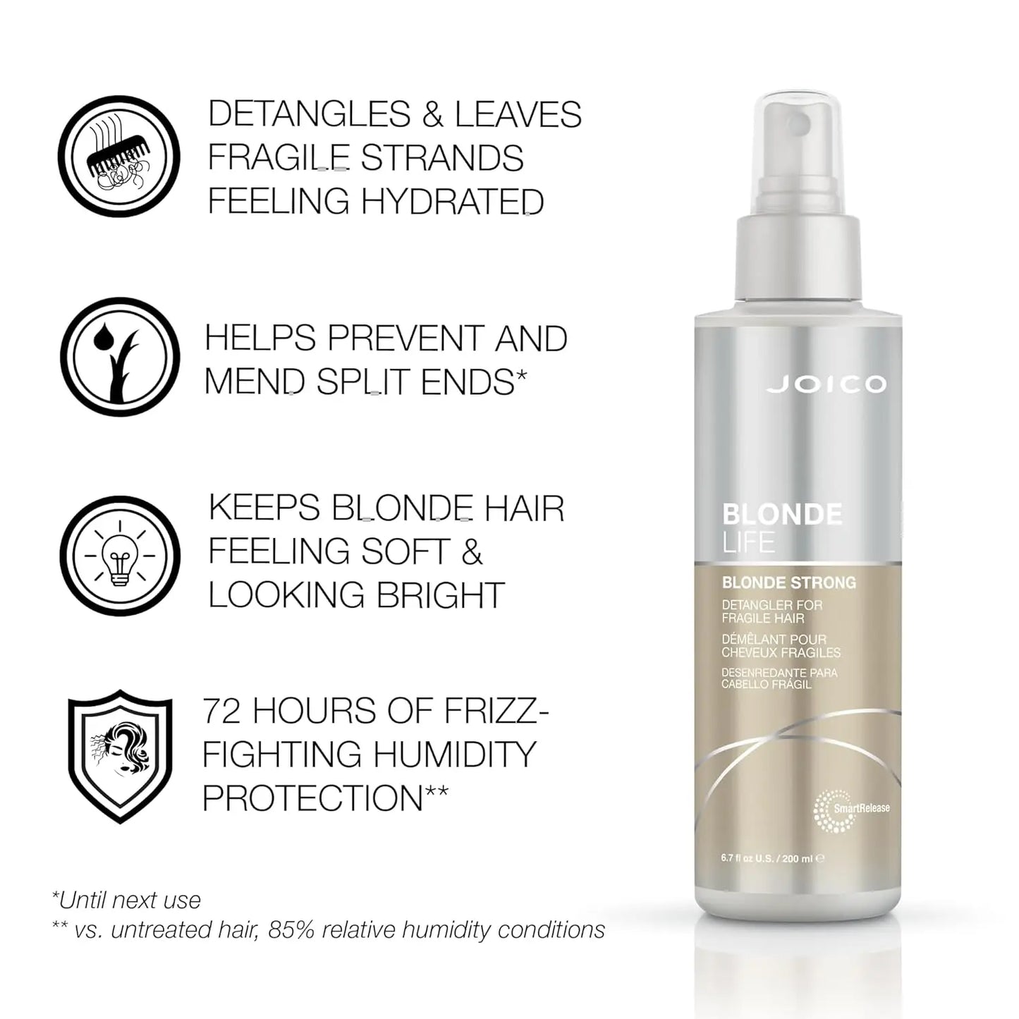 Joico Blonde Life Brilliant Strong Detangler 200ml