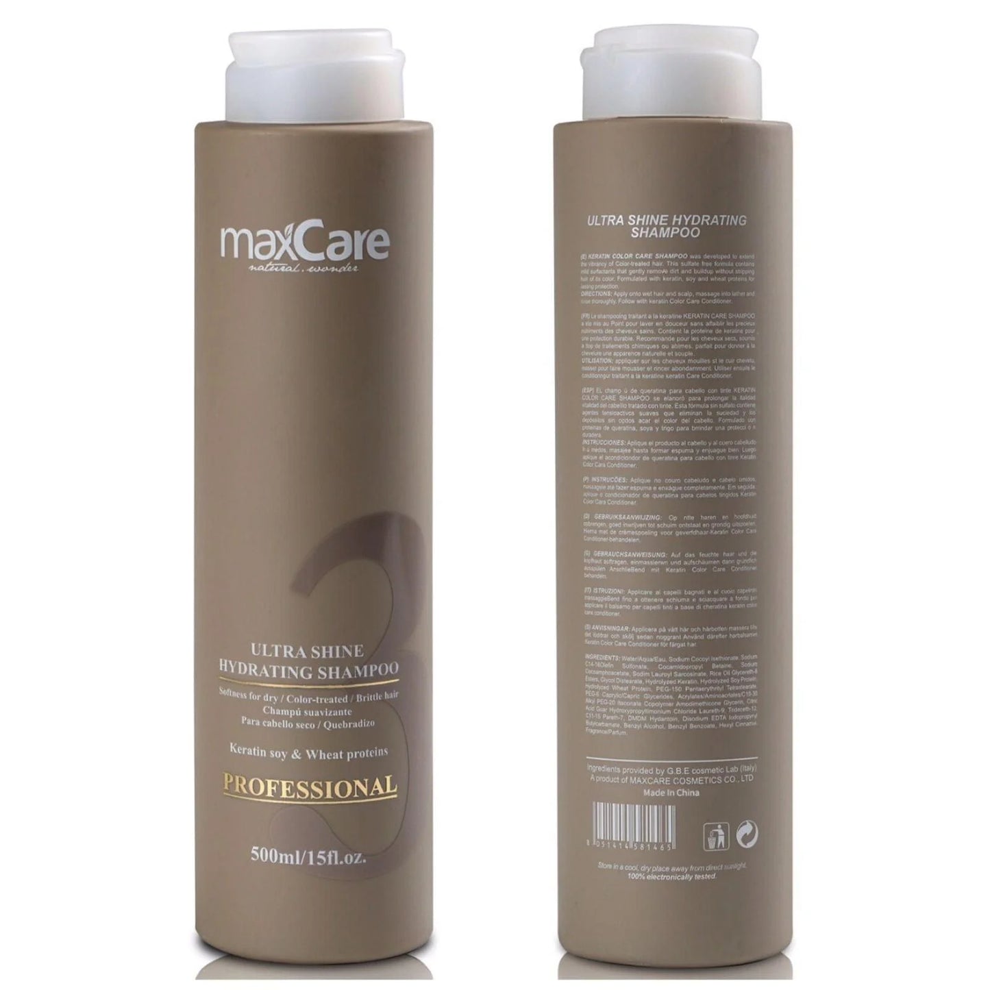 Maxcare Ultra Shine Hydrating Shampoo 500ml
