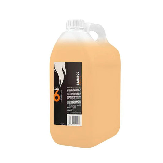 LAB6 PROFESSIONAL CARAMEL SHAMPOO 5L bottle front view